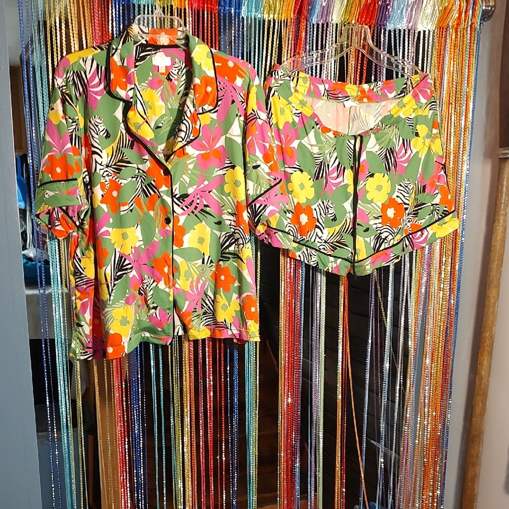 Floral Print Women's Pajama Set